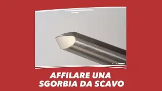Affilare una sgorbia da scavo - Da 0 ad ali arretrate