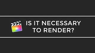 Is Rendering Necessary to Export?
