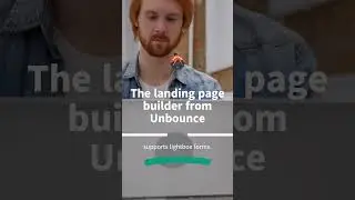 Landing Page Builder with Lightbox Forms
