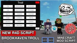 New Brookhaven Admin Troll Tools Function Minecraft FE Script Hub |Hydrogen,fluxus,Arceus x Mobile