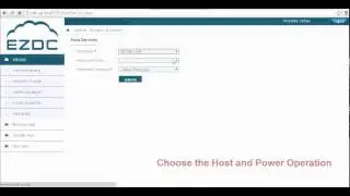 vSphere SDK - Custom Application Portal - Host Power State Change