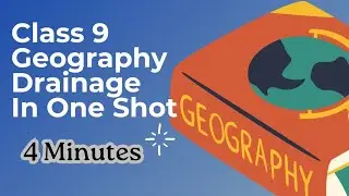 Class 9 Drainage In One Just 4 Mins #class9 #geography #class9geography