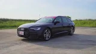 4. BEST HYBRID MID SIZE ESTATE UNDER 2,000 c c AUDI A6 Avant 45 TFSI quattro S line Black Edition