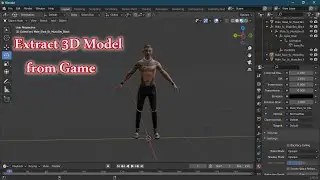 How to extract 3d model from game | AssetStudioGUI