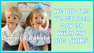 We Did it!😍🎉Vlogtober Day 31! with Dakota & Dimitri 🥰❤️