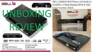 ibell 3288HD DVD Player with Built-in Amplifier | Unboxing & Review