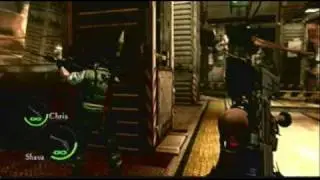 Resident Evil 5 (Co-Op Online) -Professional Mode PS3- Chpt 6-3 Pt. A Vs. Wesker