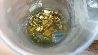 выщелачивание золота .