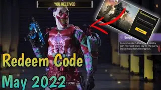 Today Redeem Code Codm 2022 | 7 May 2022 Redeem Code Codm | Codm Codes 2022 | New Redeem Code Codm