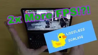 Get More Frames On ASUS ROG Ally With Lossless Scaling!!