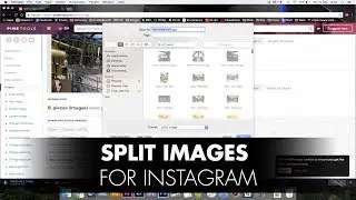 Split images for Instagram Mosaics with PineTools Split Image