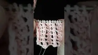 Вертикальный ажурный узор#1