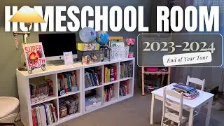 *NEW* HOMESCHOOL ROOM TOUR || End of Year 2024