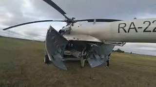 Что внутри вертолёта МИ-8?