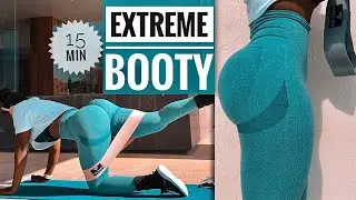 EASILY GROW YOUR GLUTES | Resistance Band Booty Workout | This Will Swiftly Change your Butt🍑