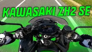 2024 KAWASAKI ZH2 SE - PURE AKRAPOVIC SOUND! #zh2