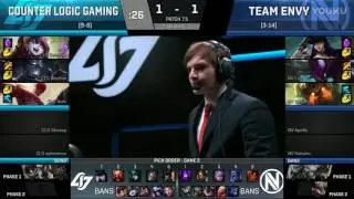 2017 北美LCS 第九周 2017 NALCS Week 9：CLG vs Team EnVy 第3场 3rd Game