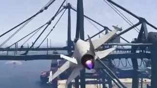 GTA 5 (PC) : Jet stunts montage