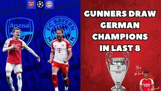 ARSENAL DRAW BAYERN MUNICH IN CHAMPIONS LEAGUE