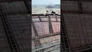 porch slab bar binding work 