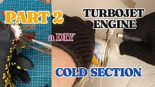 Turbojet Engine. Part 2. Cold Section / Турбореактивный двигатель. Часть 2. Холодная секция
