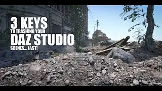 3 Ways Of Trashing Your DAZ Studio Scenes