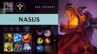 Nasus Support vs Nami - NA Master Patch 26.08