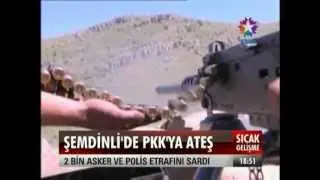 Hakkari`de Yol kesen 15 PKK li Terörist gebertildi  ve Güvenlik Zivresi