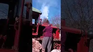 Dt 75 Tractor start in cold