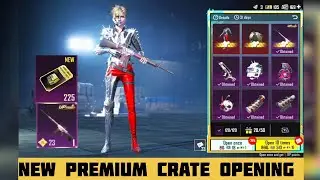 NEW PREMIUM CRATE OPENING | BLOOD & BONES M16A4 CRATE OPENING | PUBG MOBILE | BGMI