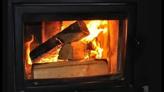 Простой способ быстро разжечь печь