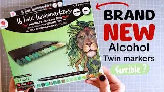 is this THE BEST NEW MARKER SET! // Decotime 16 Twin Marker Set Review and test!!