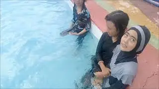 Vlog Kilat dolphin kick bersama Mbak Syifa