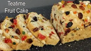 Soft & Fluffy Teatime Fruit Cake Recipe | Easy Tea Time Fruit Cake