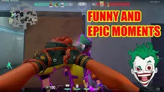 FUNNY AND EPIC MOMENTS | VALORANT | NJ GAMING