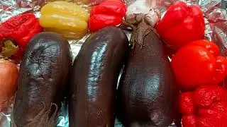 запечённые овощи