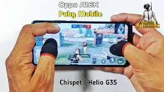 Oppo A16 Game Test & Review | Pubg Mobile, Gyro & Graphics Test, Ram 4GB, Helio G35 Chipset 💥