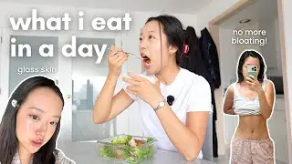 what i eat for GUT HEALTH & CLEAR SKIN | anti-inflammatory, simple meals