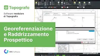 Topografo - Modulo R: Georeferenziazione e Raddrizzamento prospettico