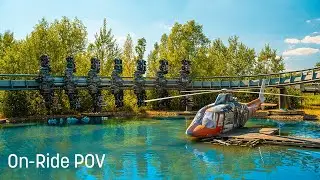 The Swarm at Thorpe Park - POV - Front Row - 4K – 2023
