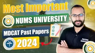 MDCAT Past Papers | NUMS 2024 | Physics Section | ECAT/MDCAT