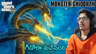Monster Zero Is Here | Ghidora In GTA 5 | Monsterverse Series | THE COSMIC BOY