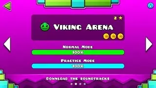Geometry Dash Meltdown| Level 2: Viking Arena