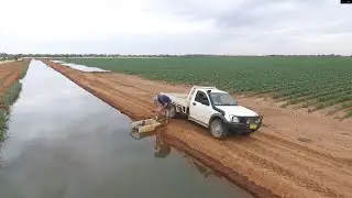 Cotton - Automated 'Thru the Bank' Irrigation
