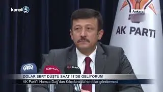 Dolar Sert Düştü Saat 11’de Geliyorum