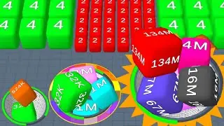 2048 HOLE - Black Hole (Asmr Gameplay, 2048 blocks)