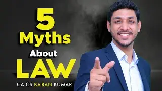 5 Major Myths About Law | BB VIRTUALS| CA CS KARAN KUMAR| CA AKASH KANDOI