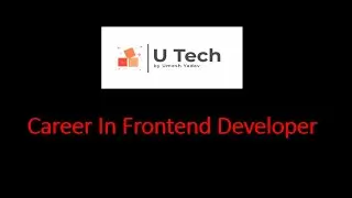 Career In Frontend Development (Web developer, UI / UX Developer)