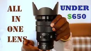 All in one Sony 18-105mm under 💲650(How to use this APS-C Lens on  Full frame camera)