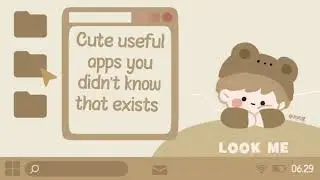 Cute useful apps you didn't know that exists | Pineappleonus vibes